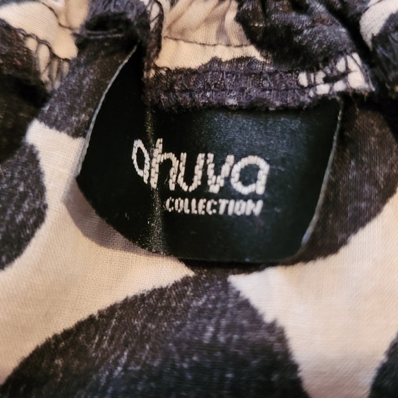 AHUVA COLLECTION Off The Shoulder Short Sleeve Blouse, Size Large - Picture 7 of 10